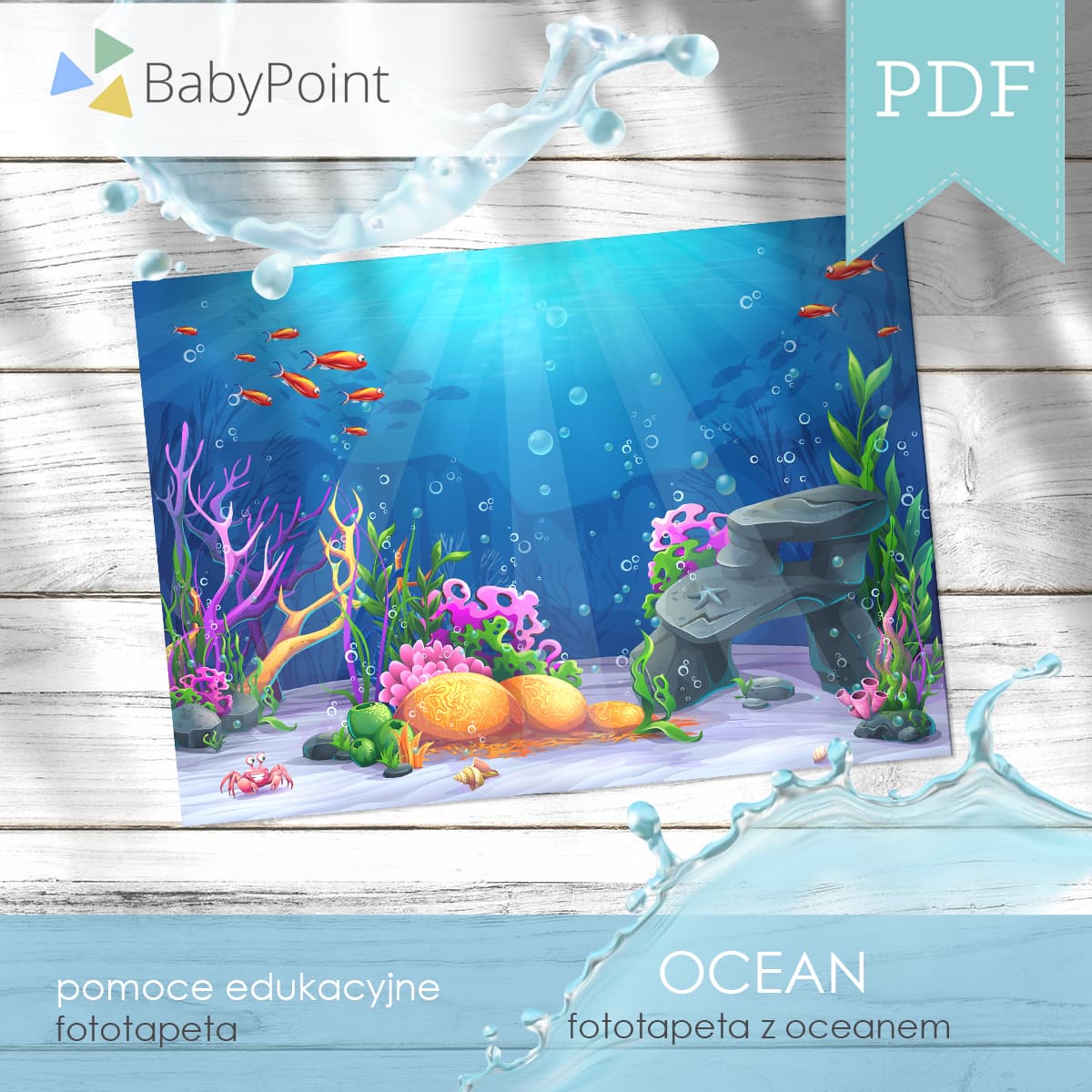 Fototapeta z oceanem