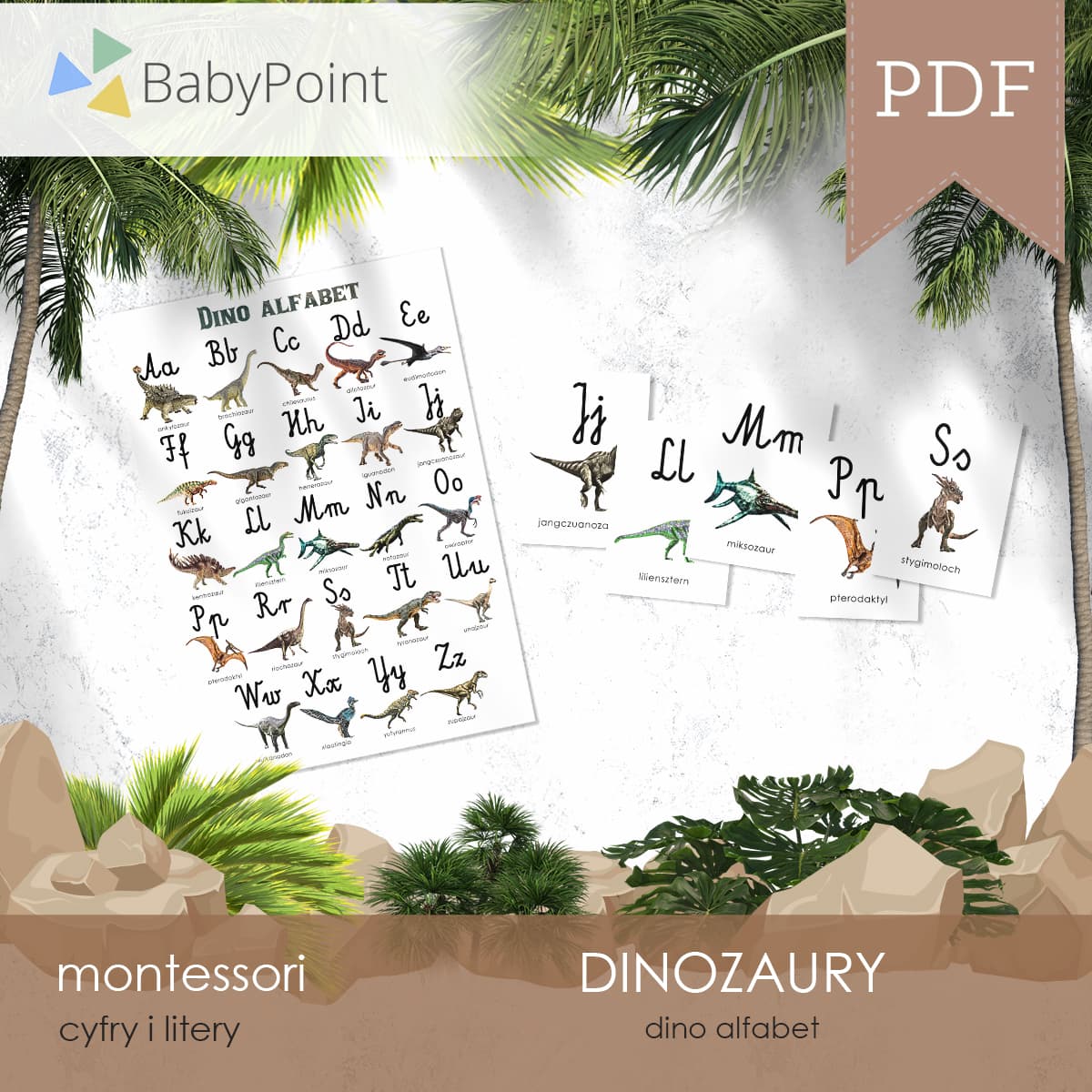 Dino alfabet 2