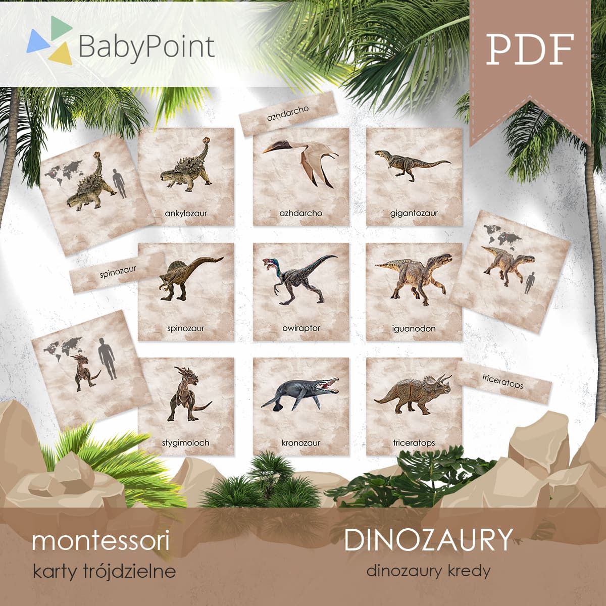 Dinozaury z epoki Kreda