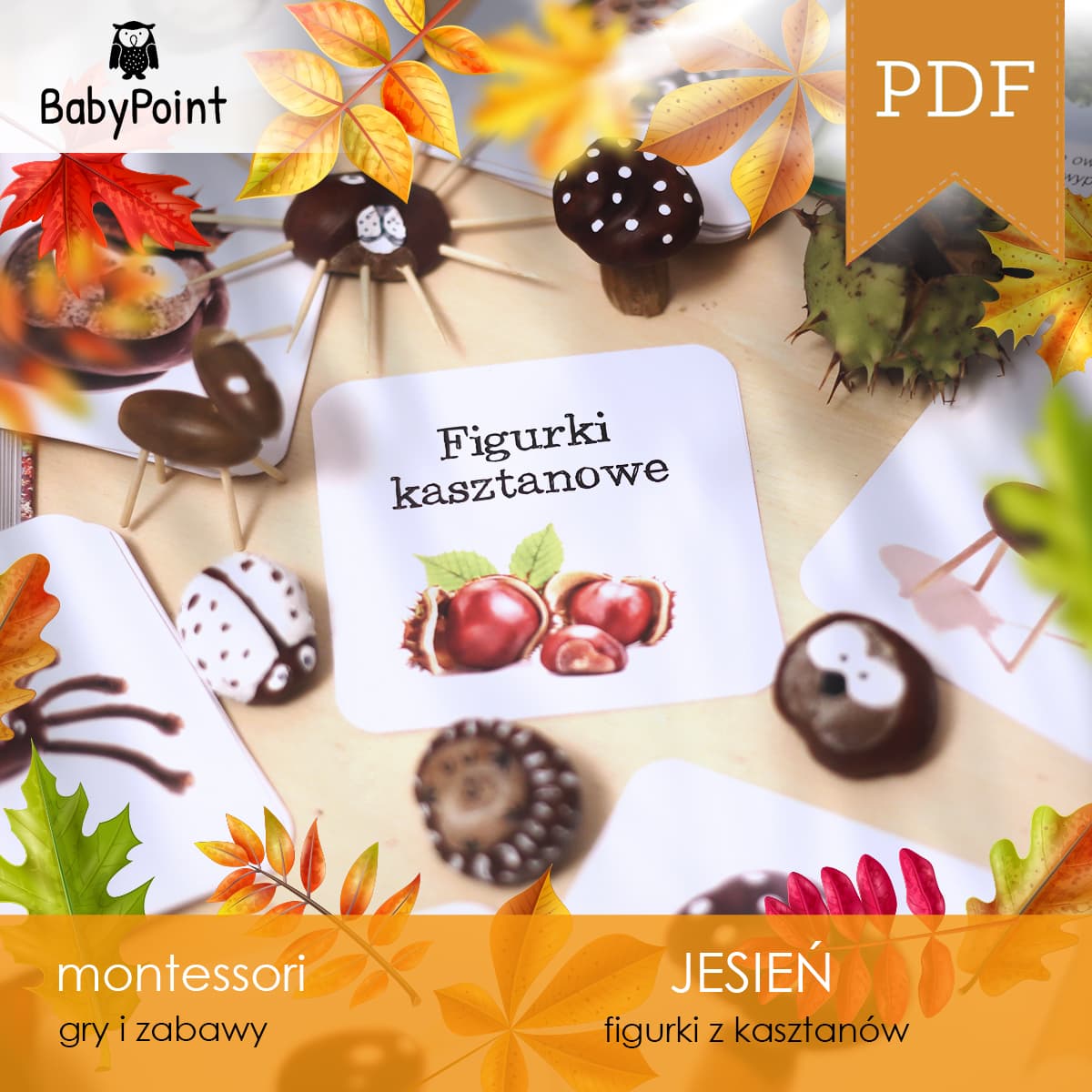 Figurki z kasztanów 2