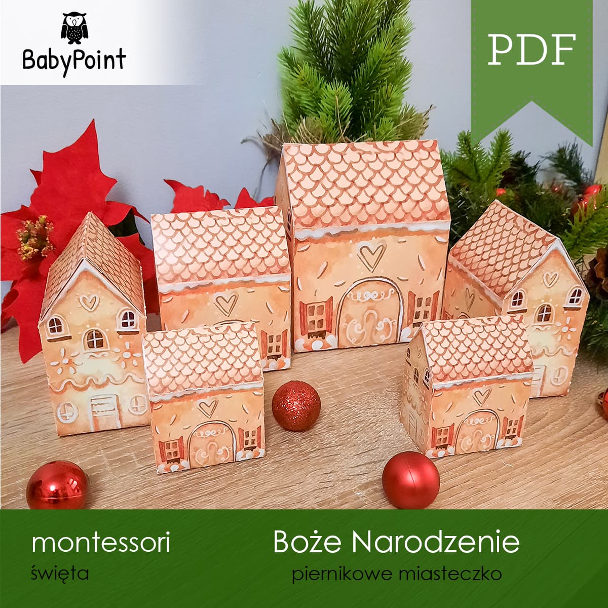 Piernikowe miasteczko 3D 2