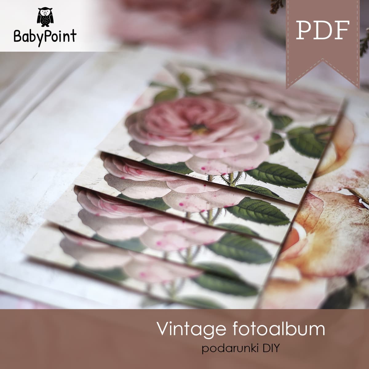 Vintage fotoalbum DIY 5
