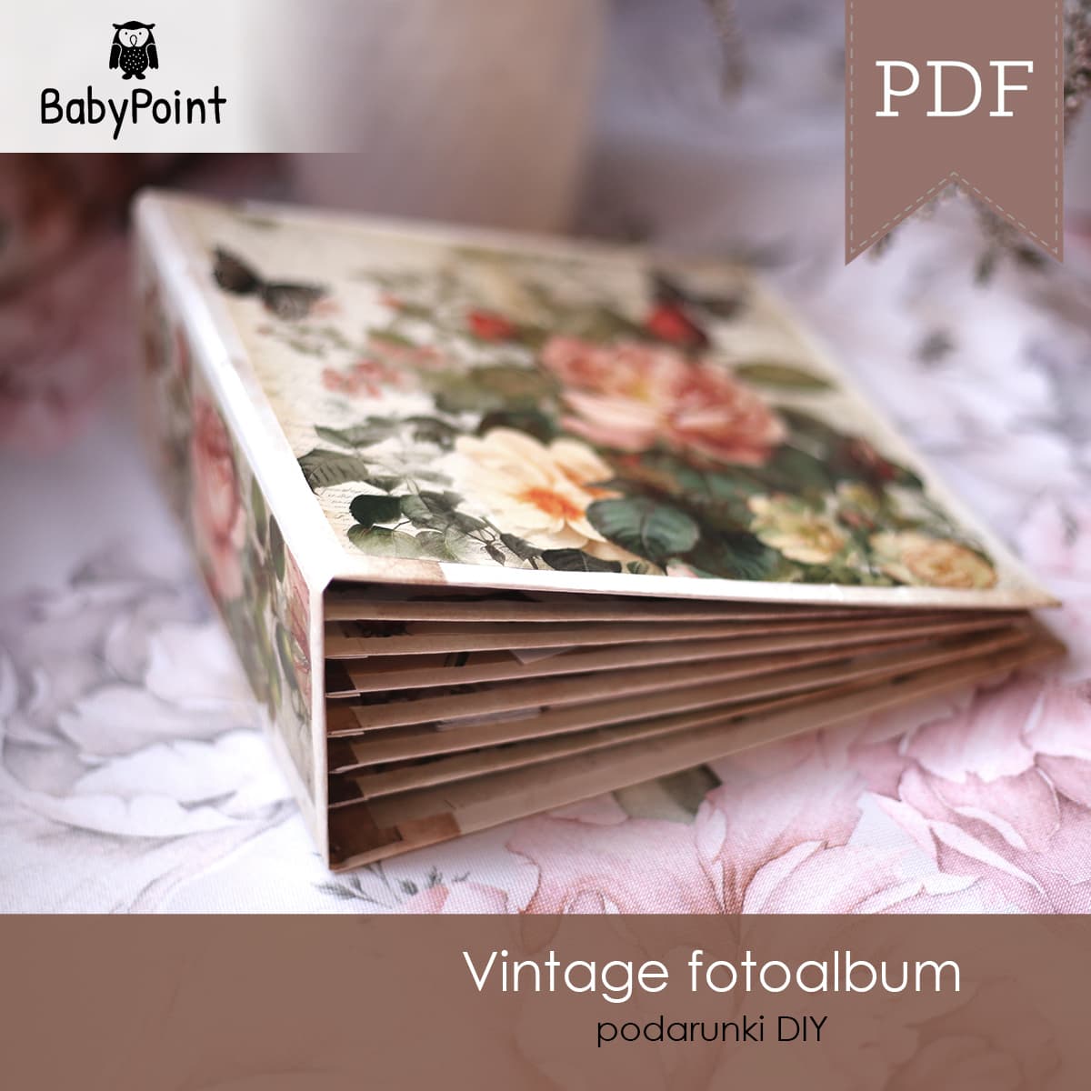 Vintage fotoalbum DIY