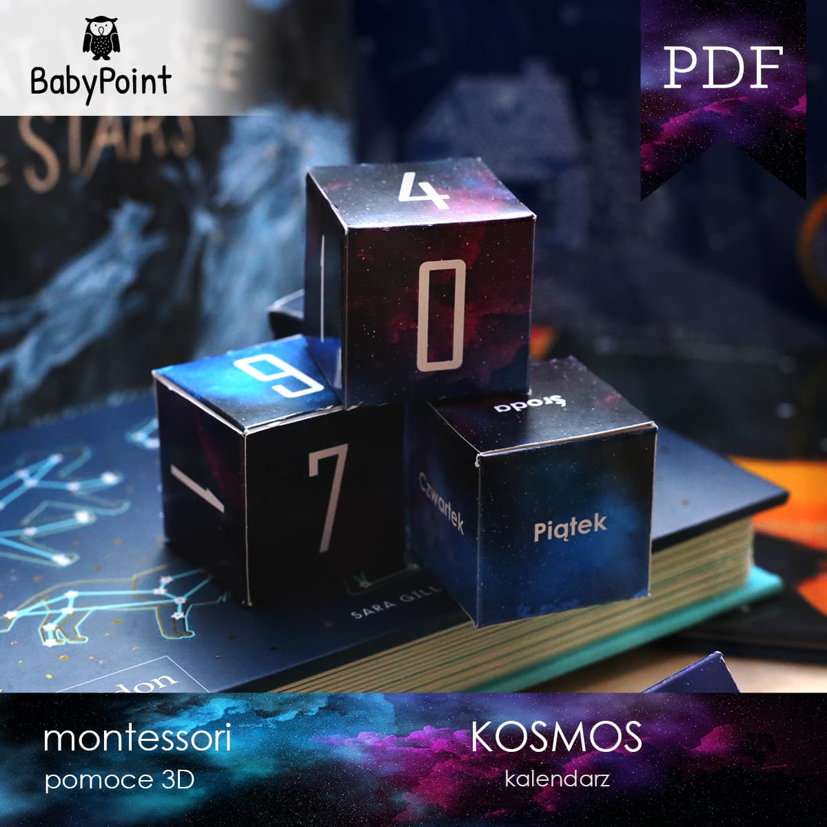 KOSMOS - Kalendarz 3D 2