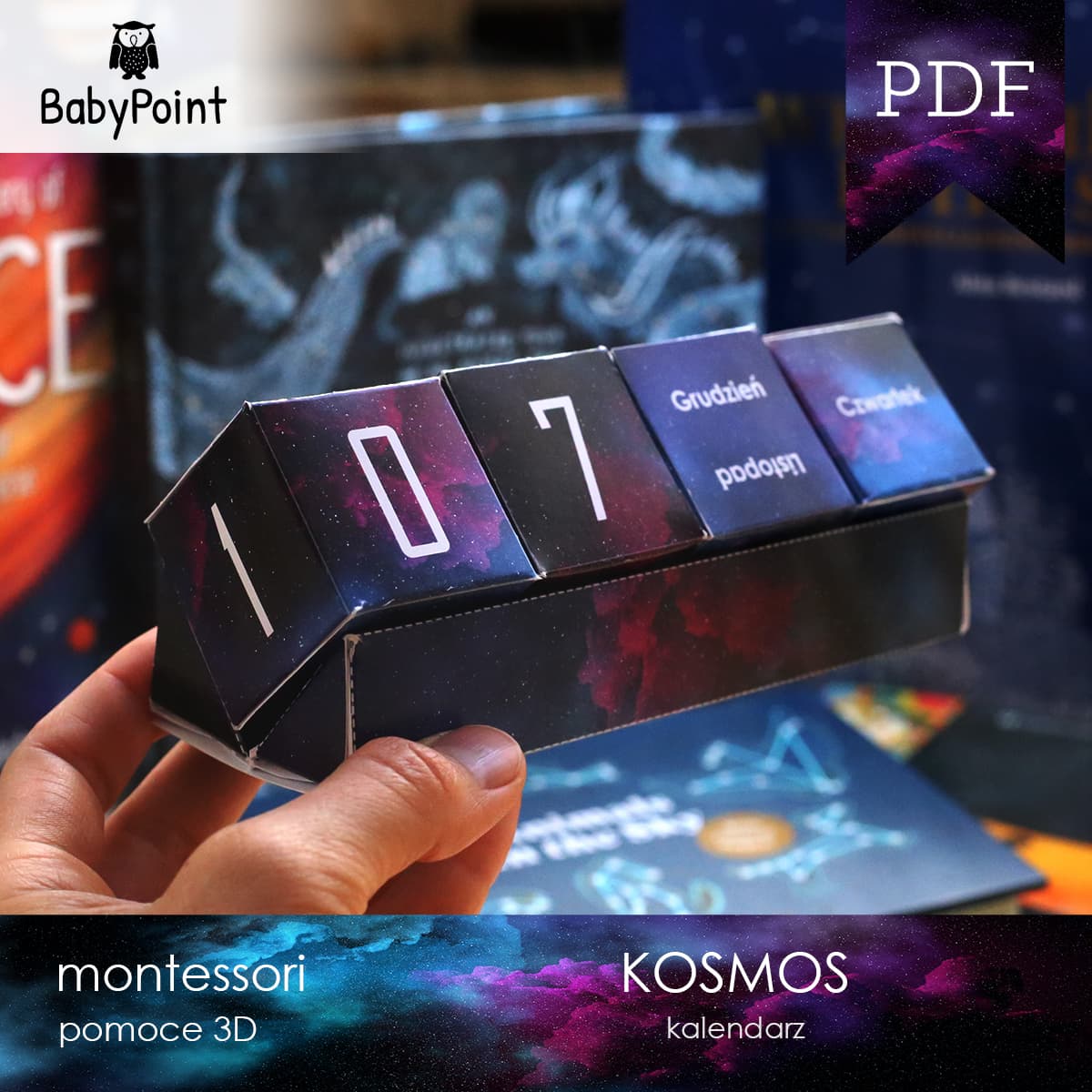 KOSMOS - Kalendarz 3D 4