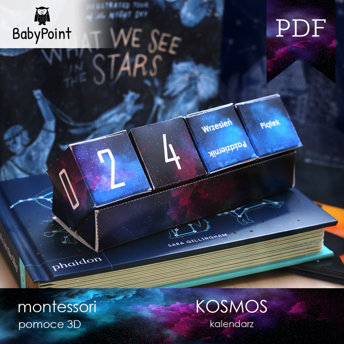 KOSMOS - Kalendarz 3D