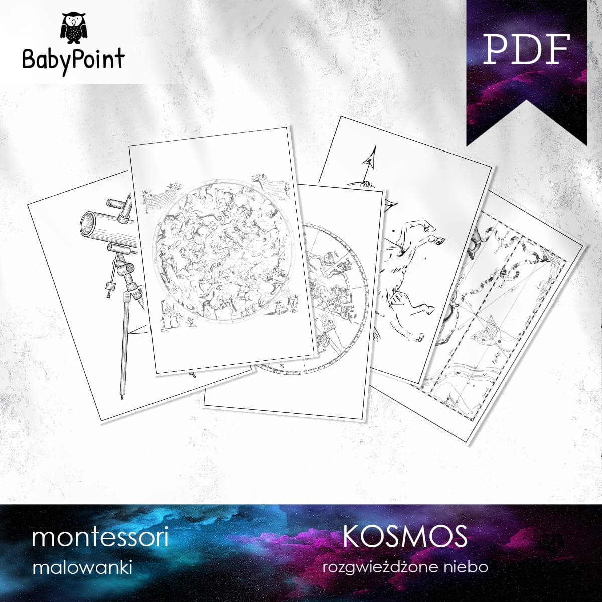 KOSMOS - Malowanki