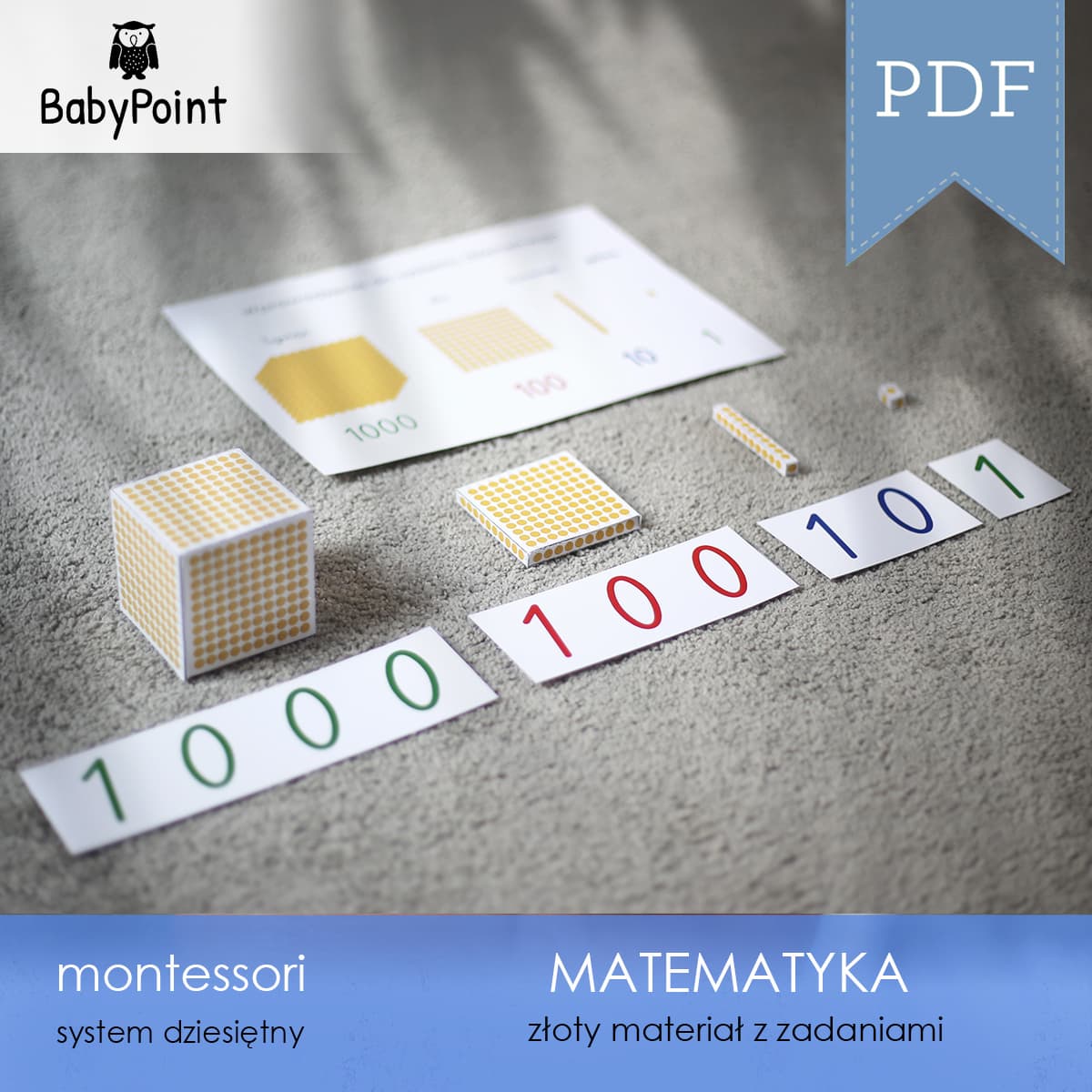 System dziesiętny - Złoty materiał 6