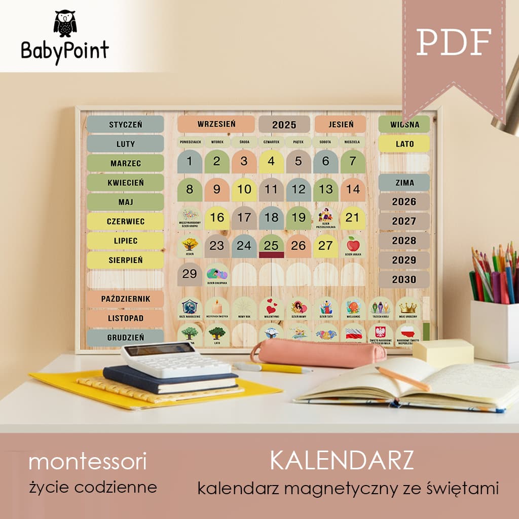 Kalendarz magnetyczny 2