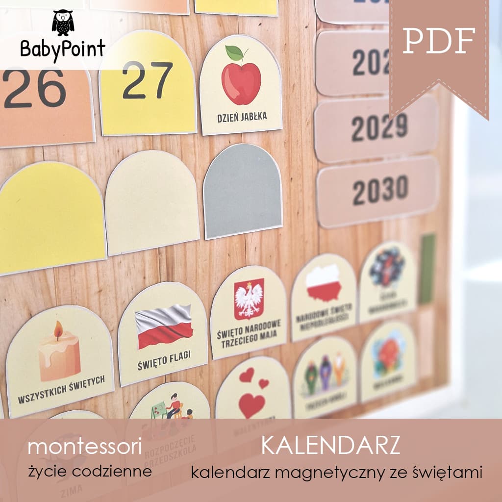 Kalendarz magnetyczny 4