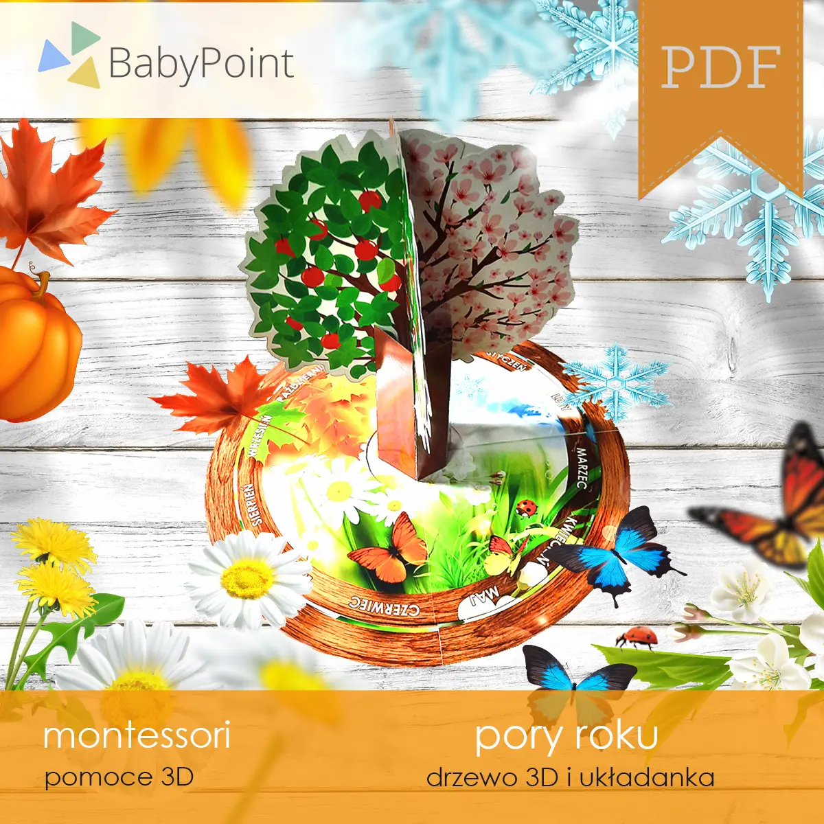 PORY ROKU - Plansza 3D BabyPoint